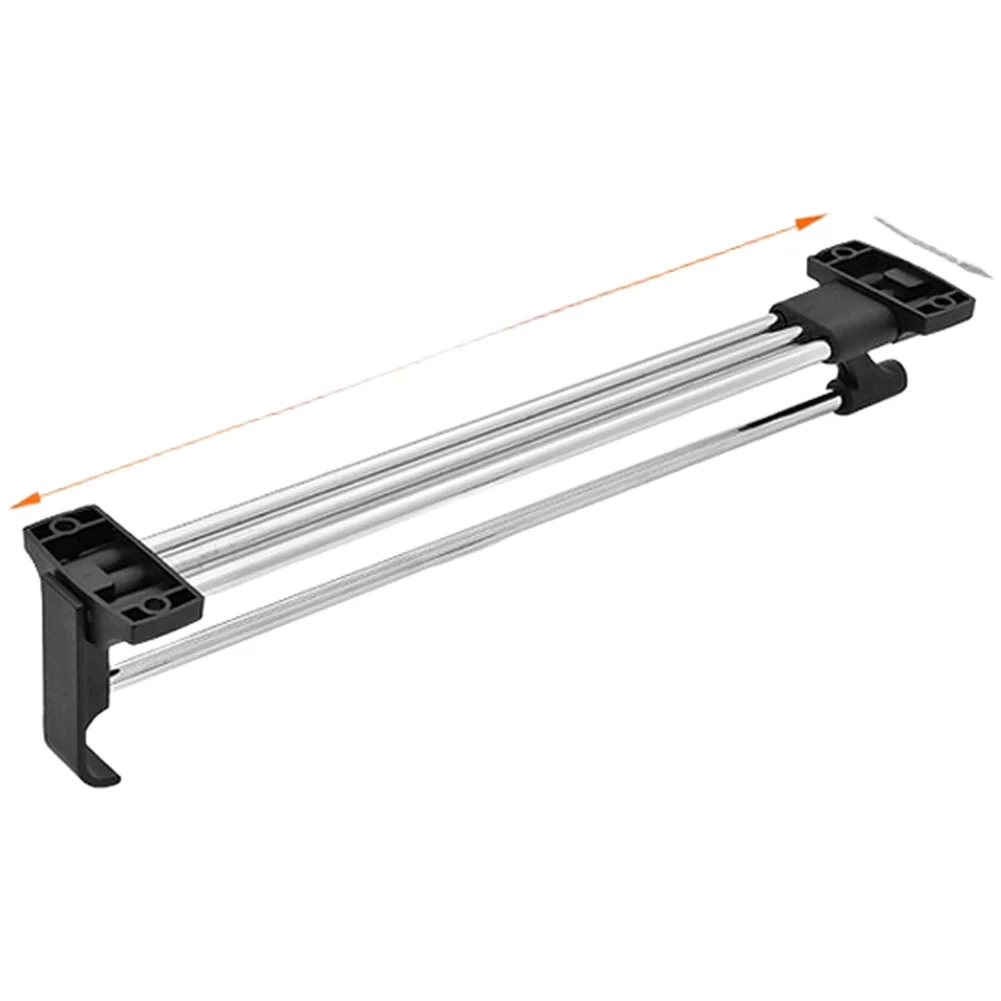 Retractable Drawer Style Clothes Hanger for Wardrobe Iron and Aluminum Alloy Sliding Rail Pant Organizer 35 6 7.5cm 40 6 7.5cm
