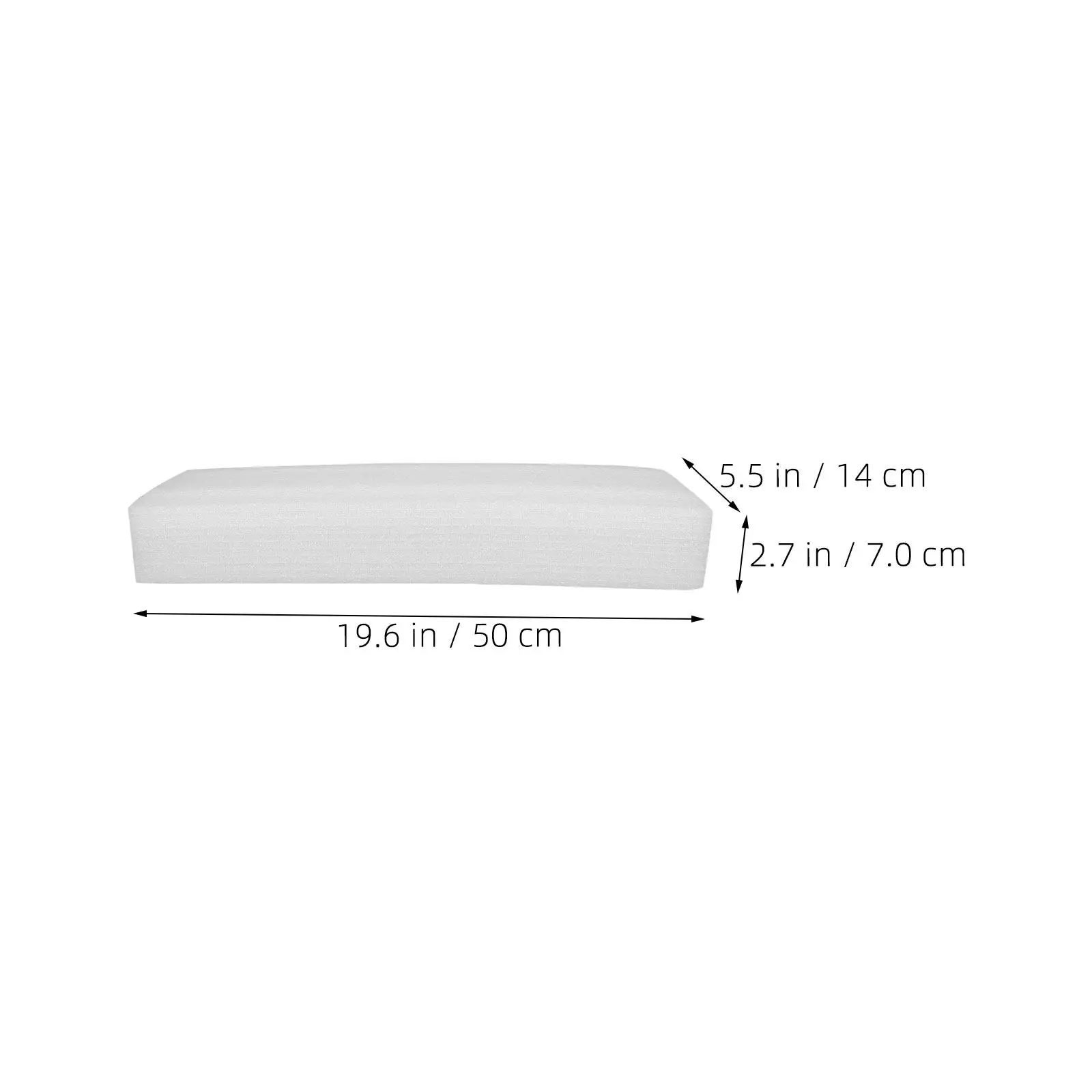 3Pcs Flower Foam Blocks 50x14x7cm Floral Arrangement Base with High Absorbency Multiuse Foam Holder for Bouquets Home Wedding - view 4