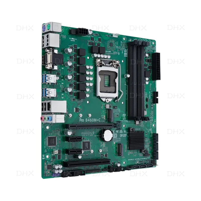 For ASUS Pro B460M-C Motherboard Supports 10th generation Intel CPU LGA 1200 DDR4 Mainboard 100% Tested Fully Work be Fast ship