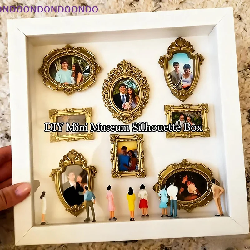 2. Personalized DIY Box Frame – Create Your Own Mini Museum, Unique Presentation Case for Cherished Photo Memories