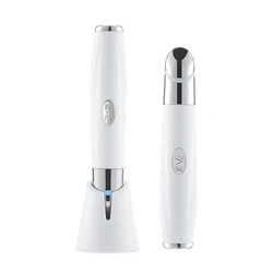 42℃Eye Massager Pen Hot Compress LED Eye Lip Massager Wand Smart Disinfection Eye Skin Tighten Anti Aging Eye Wrinkle Beauty