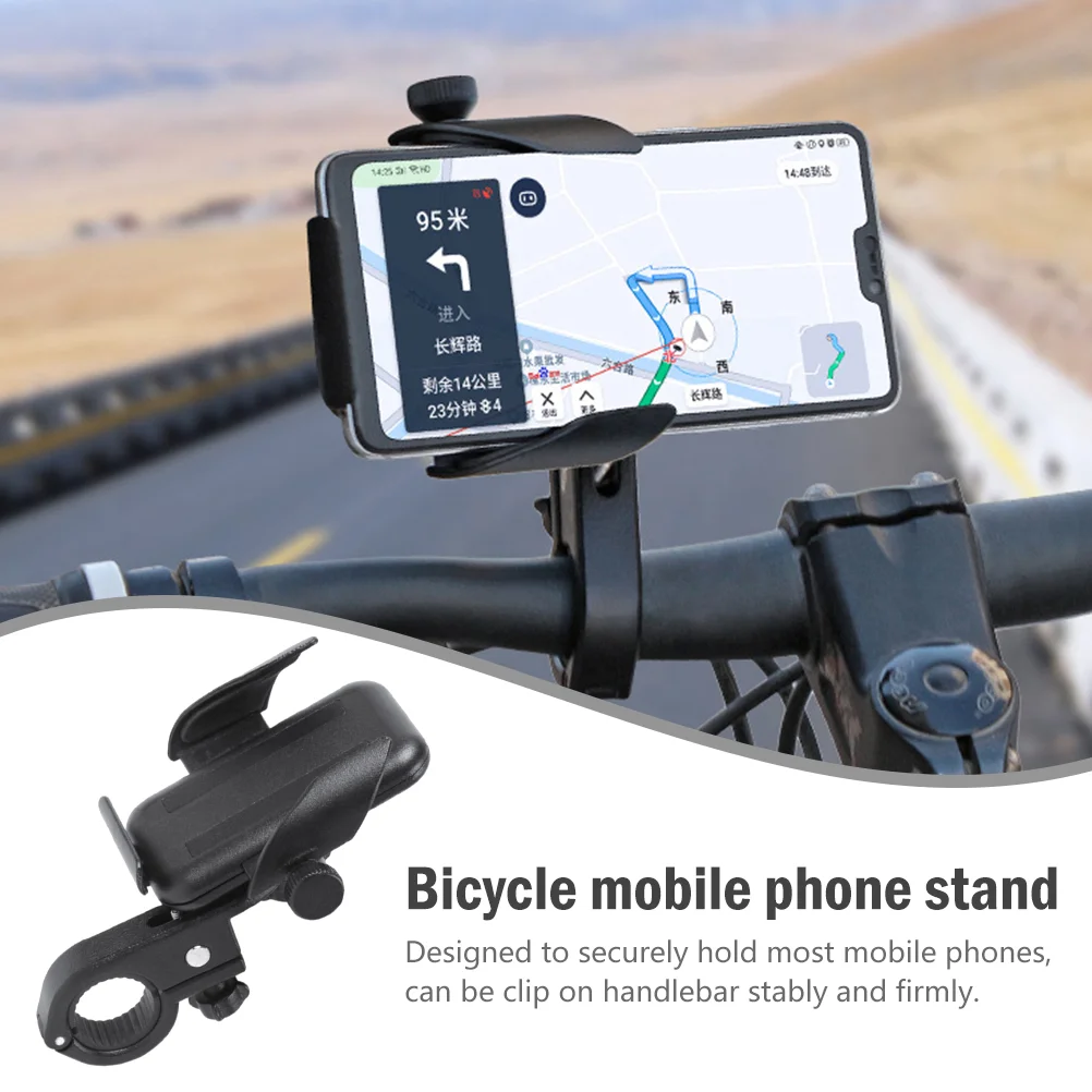 Mobile Phone Holder Scratch-resistant for Mountain Bikes Handlebar Fine Craftsmanship Bracket Motorcycles Stand Silica Gel