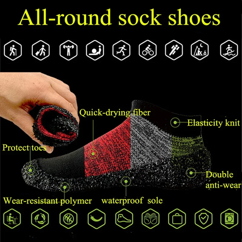 Water Shoes For Womens and Summer Barefoot Men Shoes Quick Dry Aqua Socks For Beach Swim Yoga Exercise Aqua Women Sports Shoes