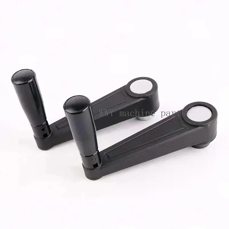 Imagem -03 - Dobrável Mão Manivela Handle Quadrado Buraco Manivela Handle Máquina Ferramenta Brand Novidades Alta Qualidade 1pc