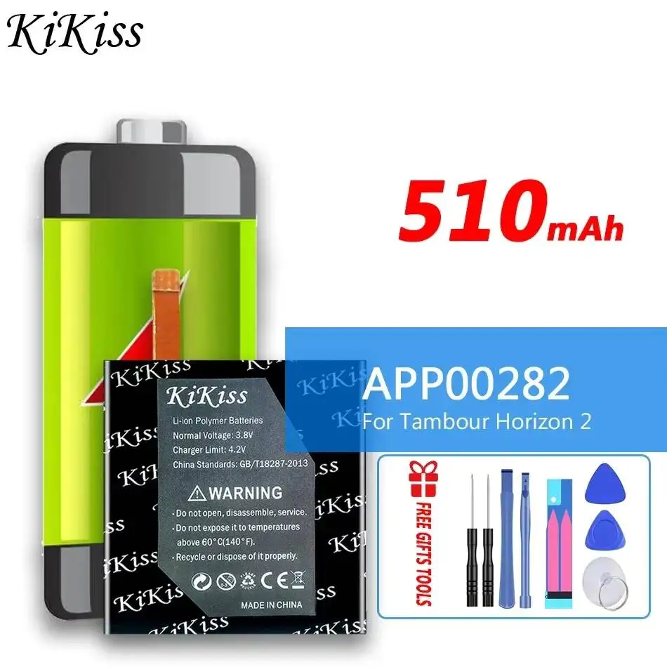 

Аккумулятор для умных часов APP00282 с кабелем, 510 мАч, для Apack Watch Tambour Horizon 2 2-го поколения