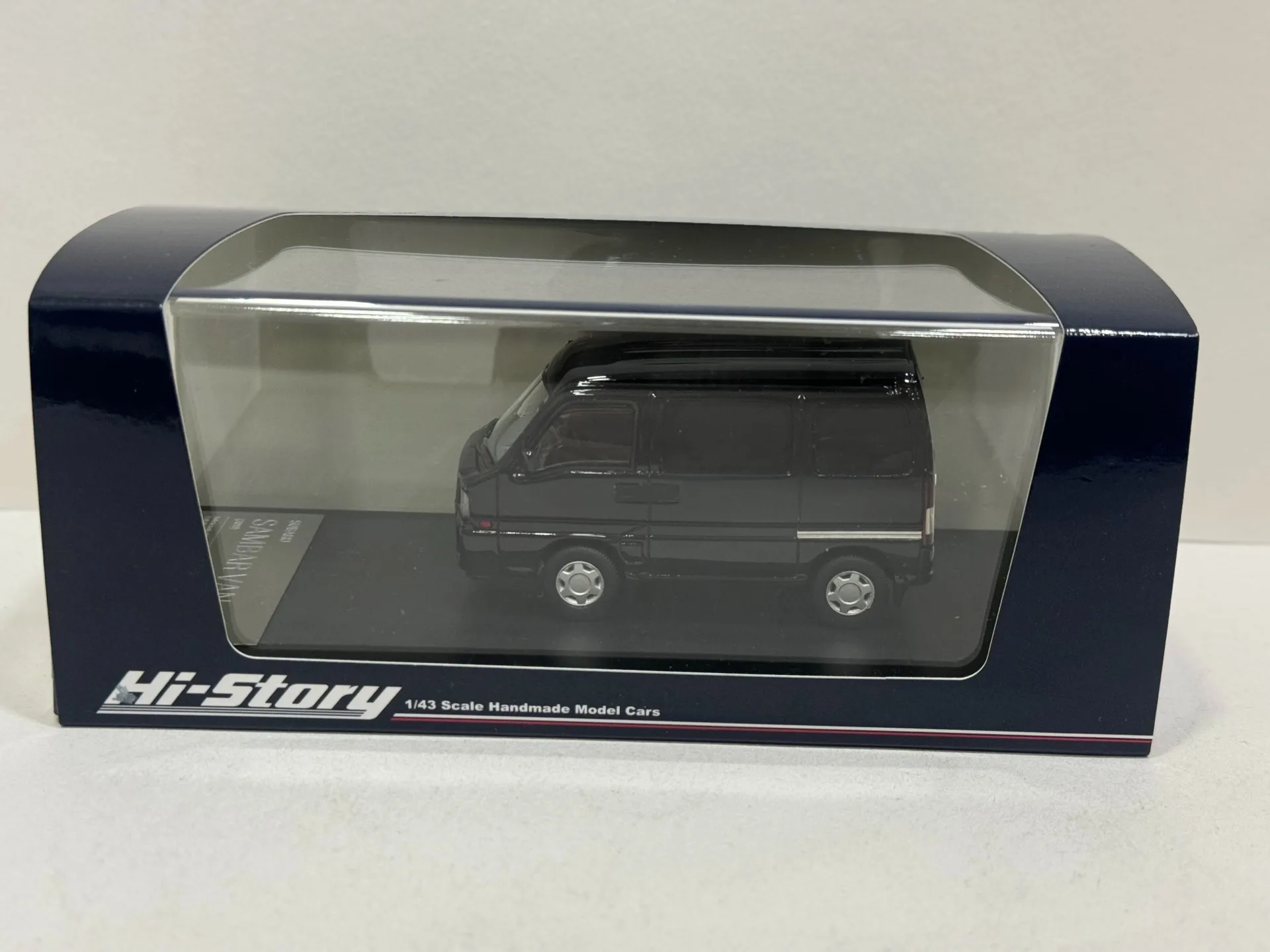 

Flaws Diecast HI Story 1/43 Scale Subaru Sambar Van Resin Car Model Collectible Toy Gift Souvenir Display Ornament