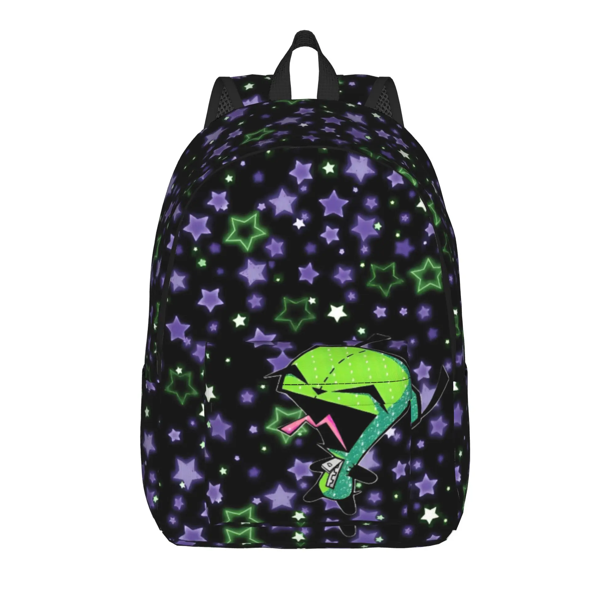 Invaders Zims Cute Movie Backpack  Cycling Backpacks Student Unisex Streetwear School Bags High Quality Big Rucksack