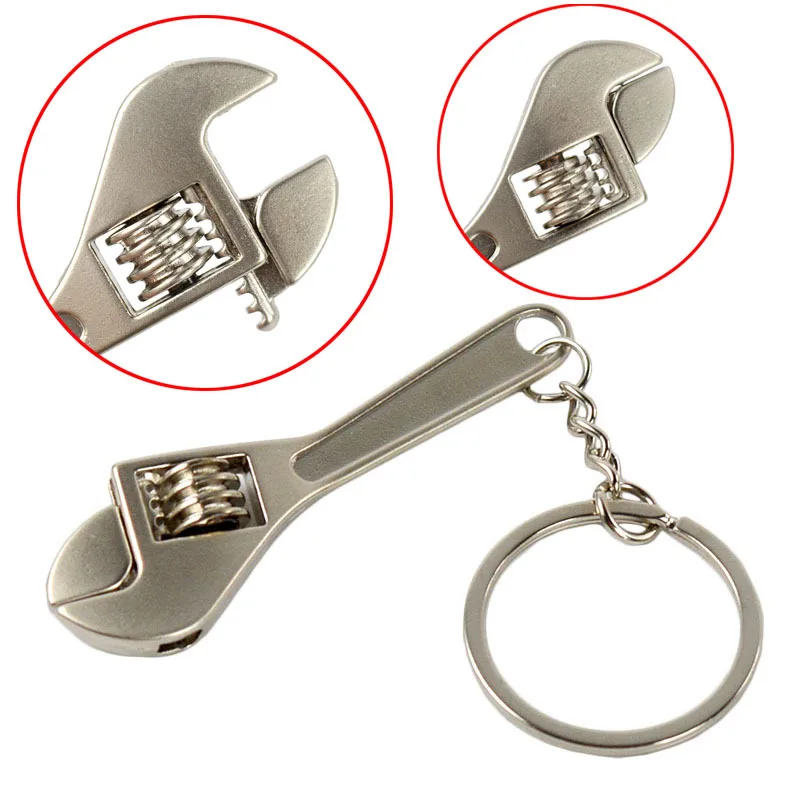 Thời Trang Mới Chìa Khóa Xe Ô Tô Mini Vernier Caliper Móc Chìa Khóa Ô Tô Turbo Móc Khóa Bán Buôn