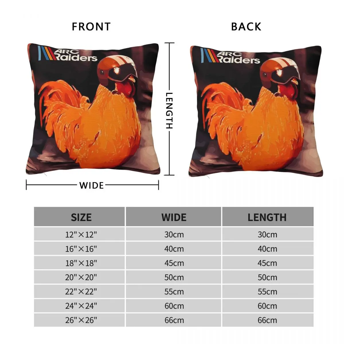 Arc Raiders Scrappy Pillowcase Polyester Linen Velvet Pattern Zip Decor Bed Cushion Cover
