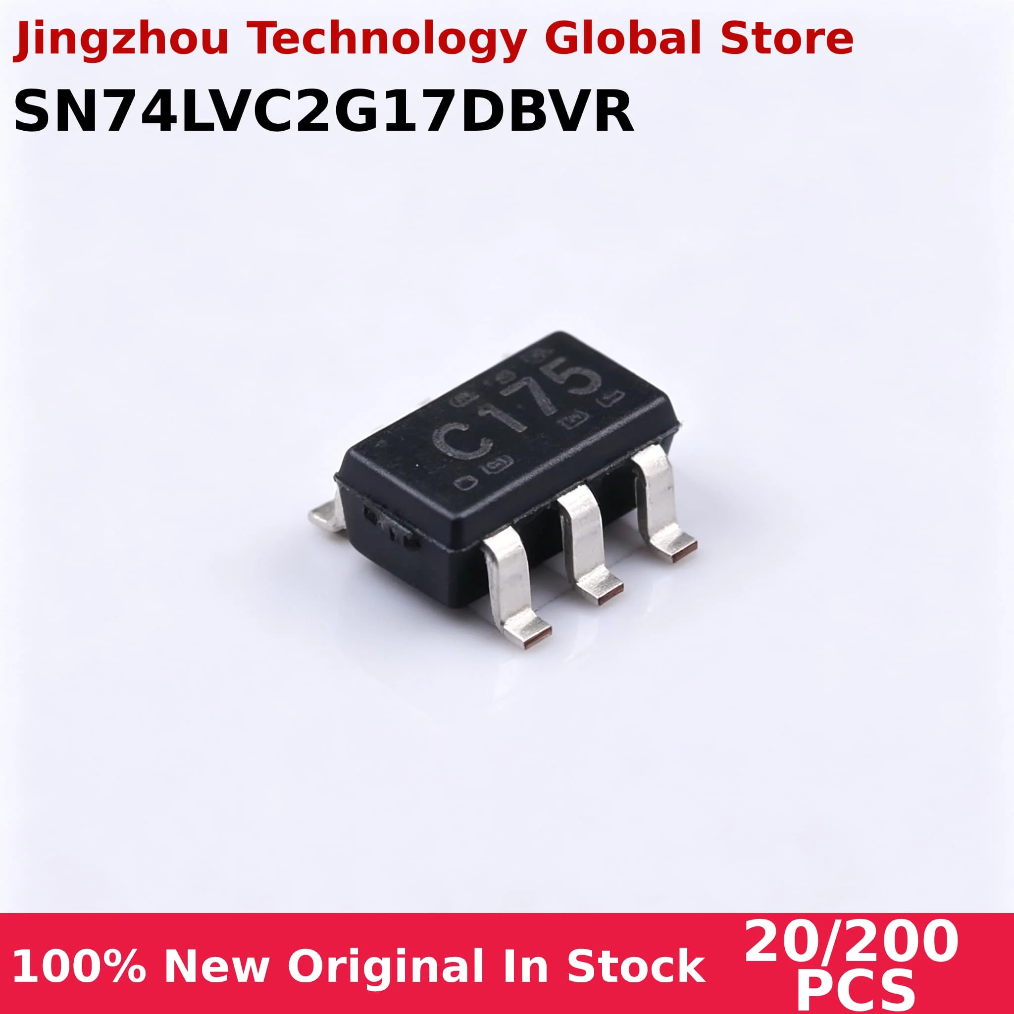 (30/300PCS) 100% New SN74LVC2G17DBVR 74LVC2G17 SN74LVC2G17DBV SN74LVC2G17 C175 sot23-6