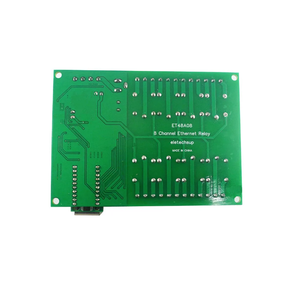 DC12V 8 Kênh Ethernet Relay Mạng Modbus MQTT TCP UDP Web HTTP RS485 Hẹn Giờ Mô Đun ET48A08
