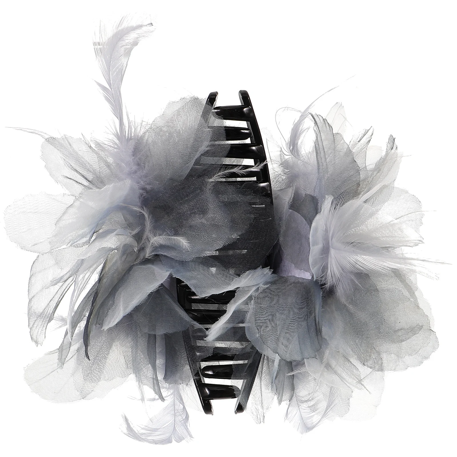 Duża spinka do włosów z kwiatem, urocza, lekka, idealna na ślub, urodziny, do codziennego użytku, ozdoba do włosów dla kobiet i dziewcząt.