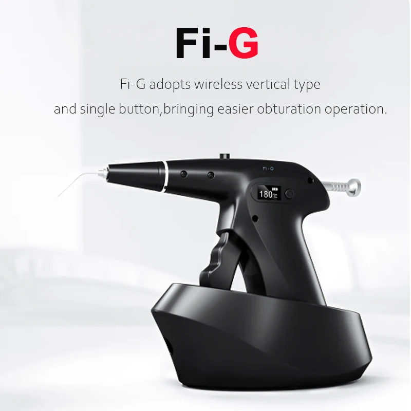 

Стоматологическая эндодонтическая система обтурации Fi-P Fi-G Fill Gutta Percha 15s, беспроводная ручка для расплава, смягчающая, диффузная режущая конденсация