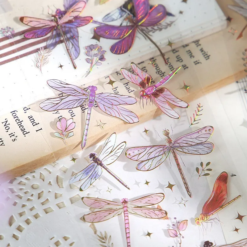 3 Pcs Feather Birds Scrapbook Stickers DIY Sticker For Scrapbooking Planner Album Phone Case Card Making