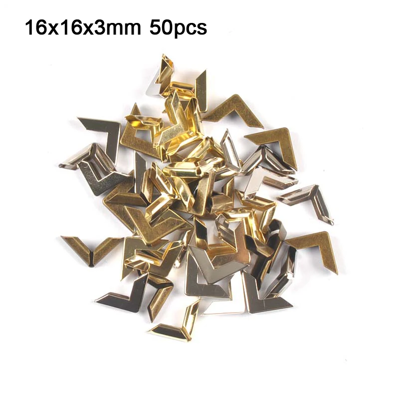 Mixed Gold Silver Metal Corners DIY Crafts Scrapbooking Embellishment Photo Albums Books Decoration Handwork Accessories