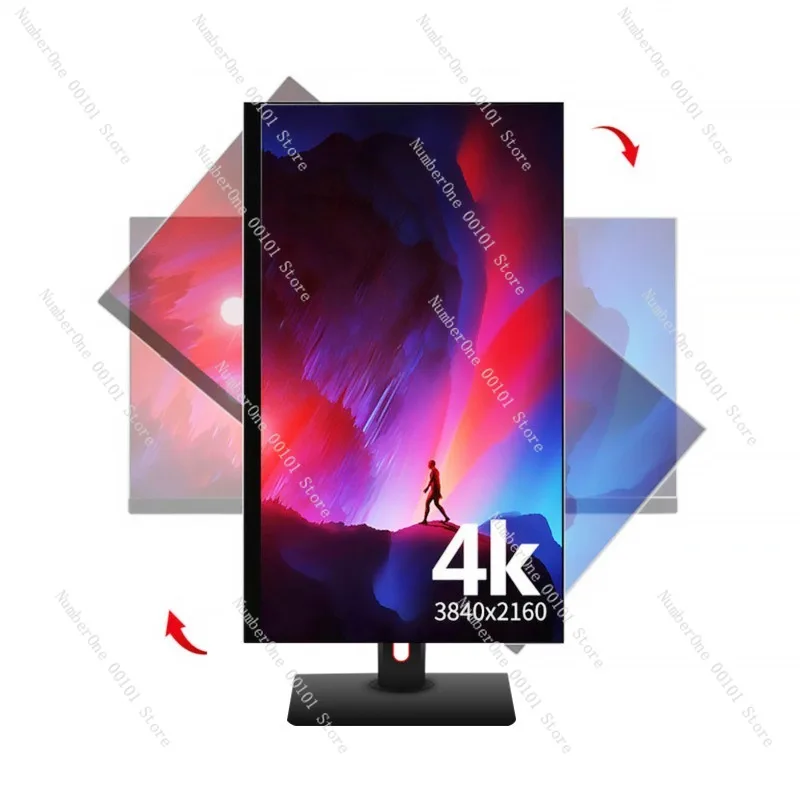 27 Inch 4K Ultra HD Computer Monitor IPS LCD Display for Design Drawing Office Work Professional Graphic Editing Screen Factory