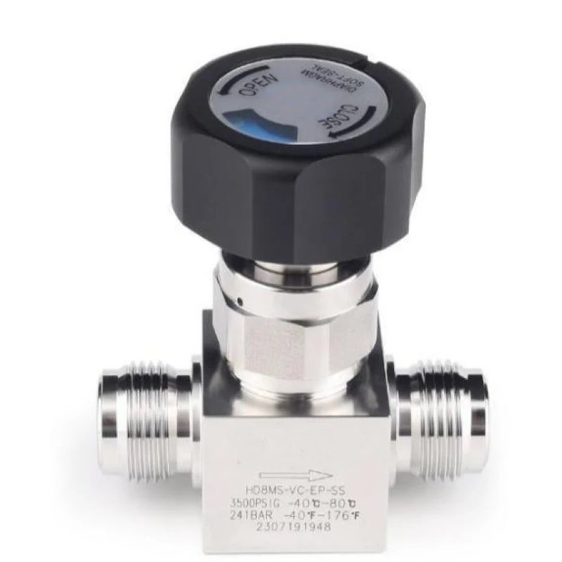 1/4'' 3/4'' 1/2''Normally Open  Low Pressure 250psi High Purity SS316L PTFE Manual Pneumatic Diaphragm Control Check Valve