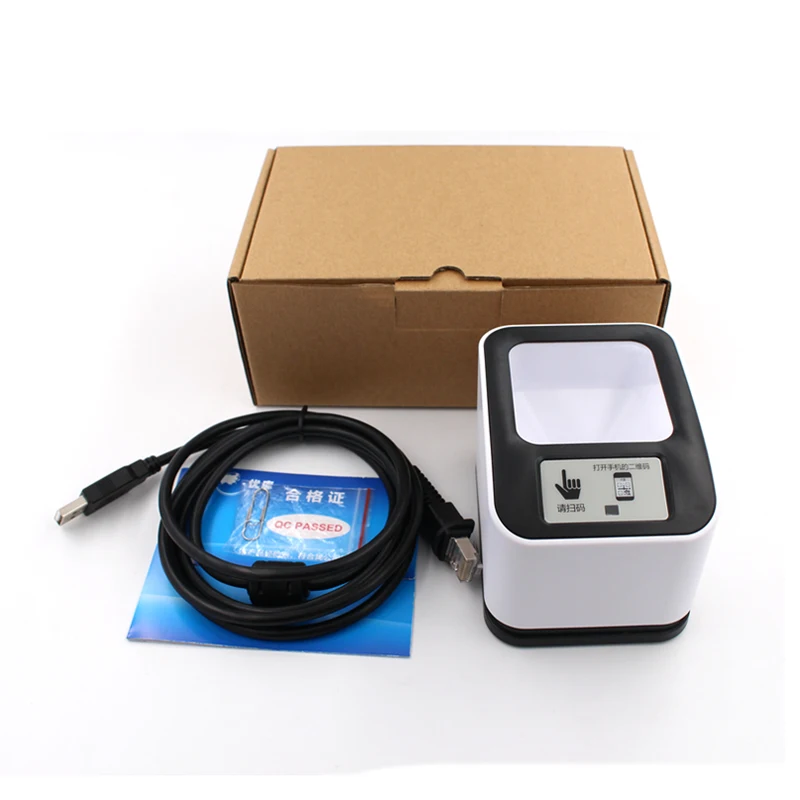 1D 2D QR Desktop Hands-free Supermarket Android  Code Scanner Capture Barcodes from Mobile Phone Screen Automatic Image Sensing