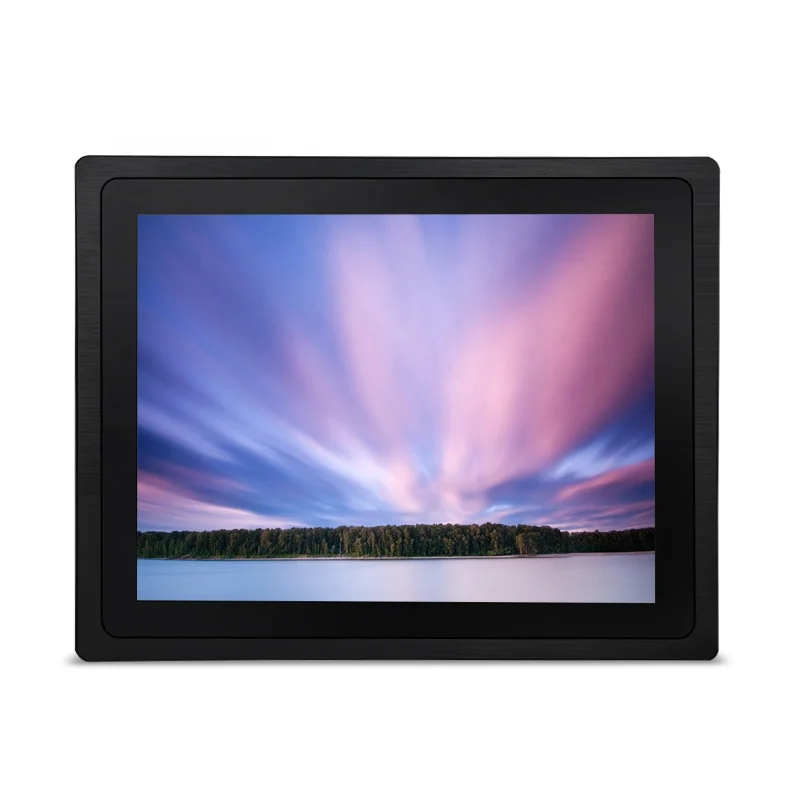 12 inch touch screen monitor 5 wire resistive touch screen lcd industrial monitor