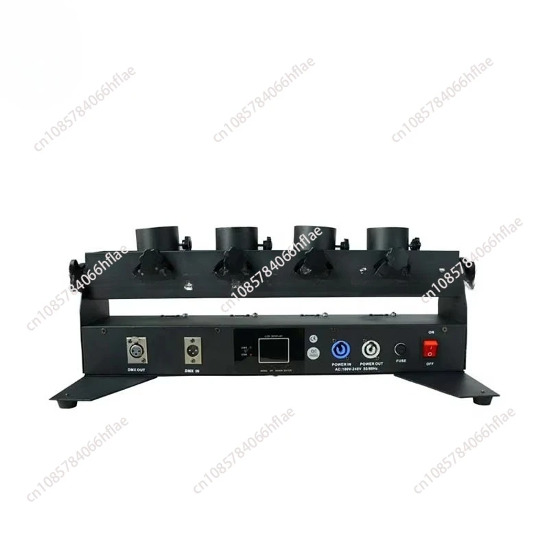 

4 tube electric confetti cannon DMX remote control hot sale shooting stage wedding party