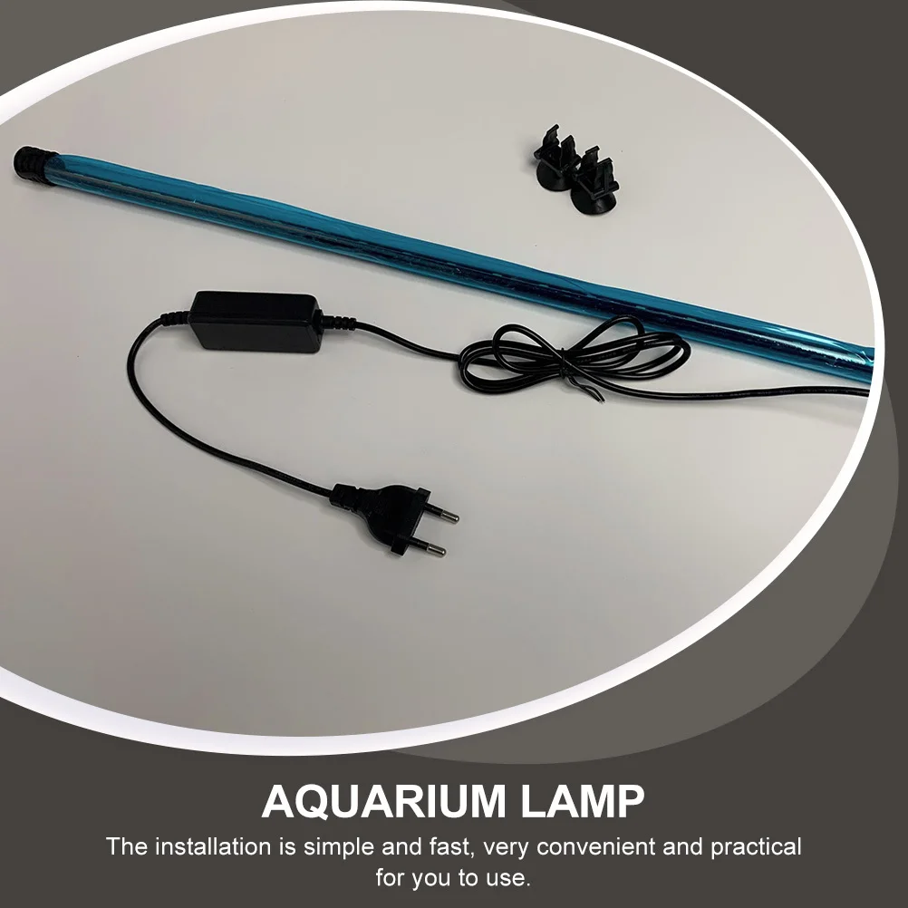 

1Pcs High Brightness Aquarium LED Light Fish Tank Landscaping Decor Pure White Light for All Scene Layouts and Use