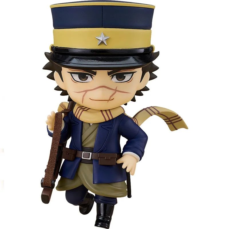 GSC Original:Golden Kamuy Sugimoto Saichi Q version figma PVC Action Figure Anime Figure Model Toys Figure Collection Doll Gift