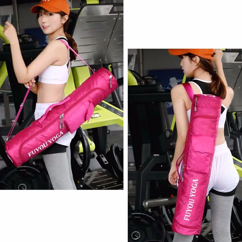 Yoga Mat Carrier Case Multifunction Pocket Storage Bag Large Capacity Carrier Knapsack Yoga Mat Holder Yoga Mat Bag Fitness Bag