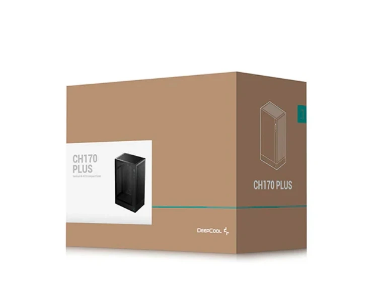 Deepcool Computer Case CH170 PLUS Support Mini-ITX / Micro-ATX Gaming PC Case