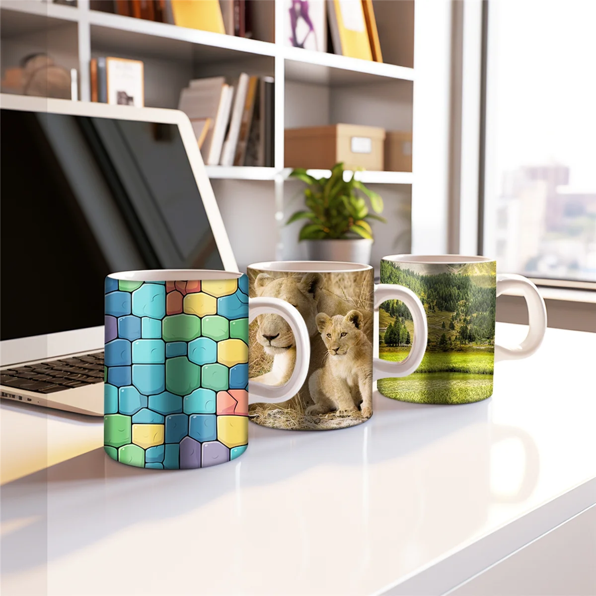 SMIEA 70Pcs Sublimation Shrink Wrap Film 5X10 Inch Heat Transfer Shrink Film Shrink Wrap Bags White Shrink Wrap Bands for Mug