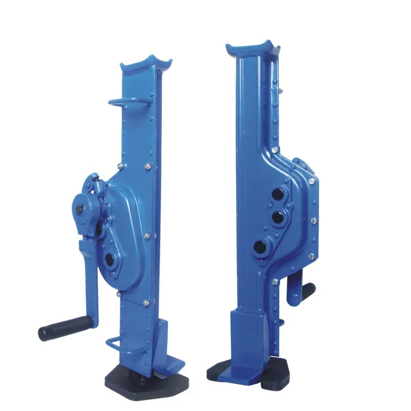 3T-50T  KD type manual hand mechanical screw steel lifting jack price rack and pinion jack