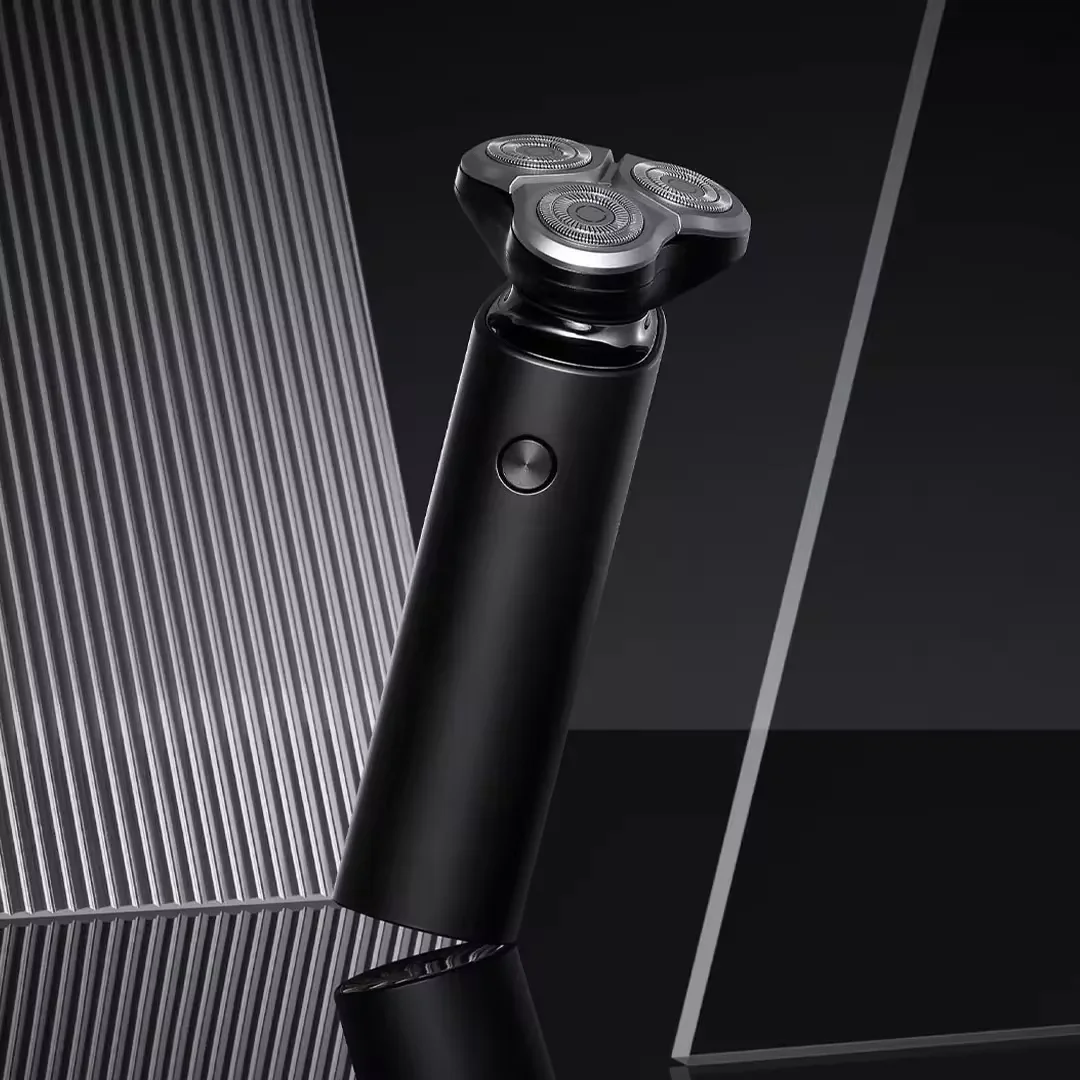 XIAOMI MIJIA Electric Shaver S500 Portable Flex Razor 3 Head Dry Wet Shaving Washable beard trimmer trimer intelligent low noise