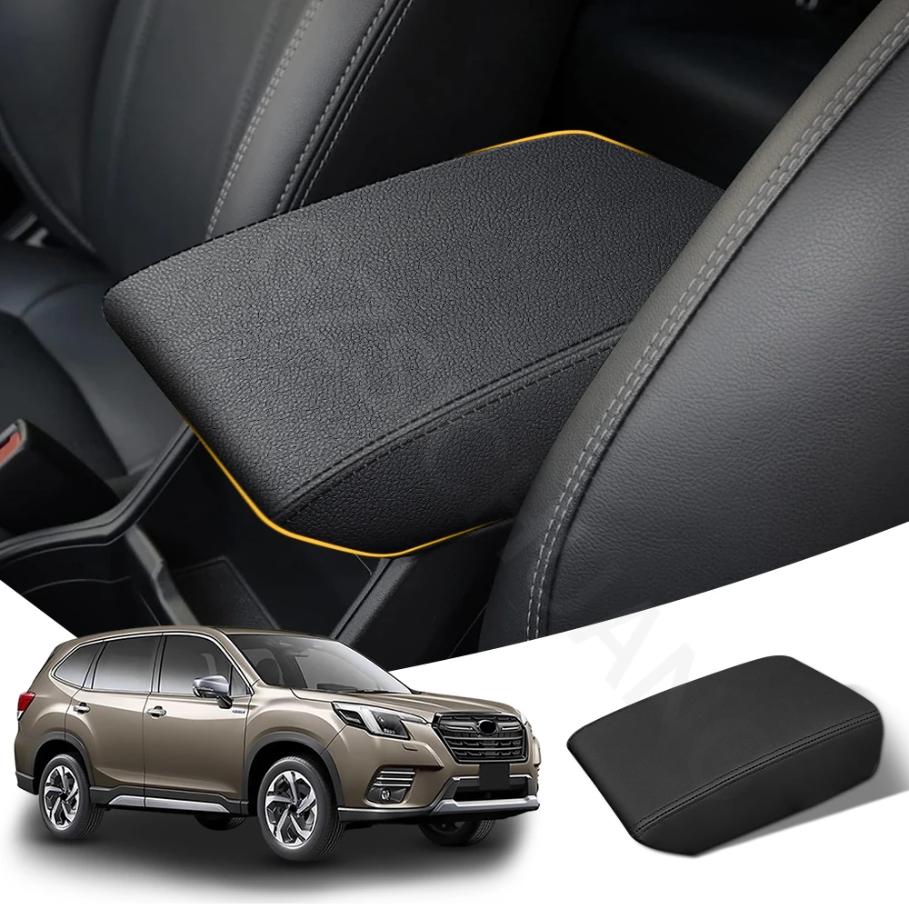

For Subaru Forester 2019 2020 2021 2022 2023 Car Center Console Armrest Cover Leather Armrest Box Cover Car Interior Accessories