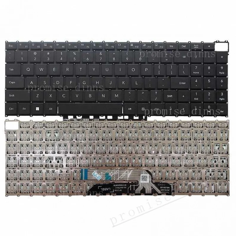 M   For Huawei MagicBook BRI-76 721 BRG761 BRN-F56 G561 H76 G56 US keyboard backlit