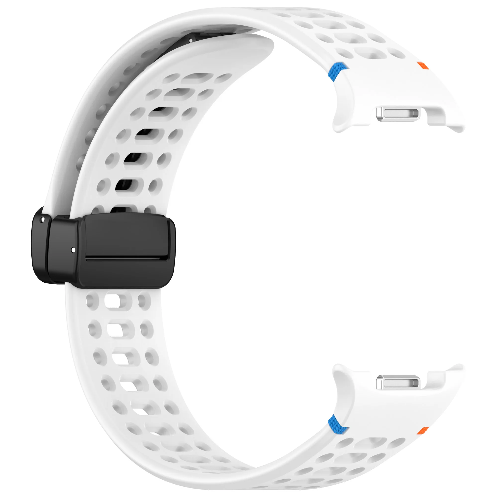 Atmungsaktives Silikonarmband für Samsung Galaxy Watch 9 8 44mm 40mm Sport-Magnetarmband Correa Galaxy Watch8 Classic 46mm – Detail 4