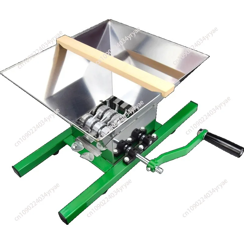 Hand crank stainless steel grinder self-brewed cider grape berries