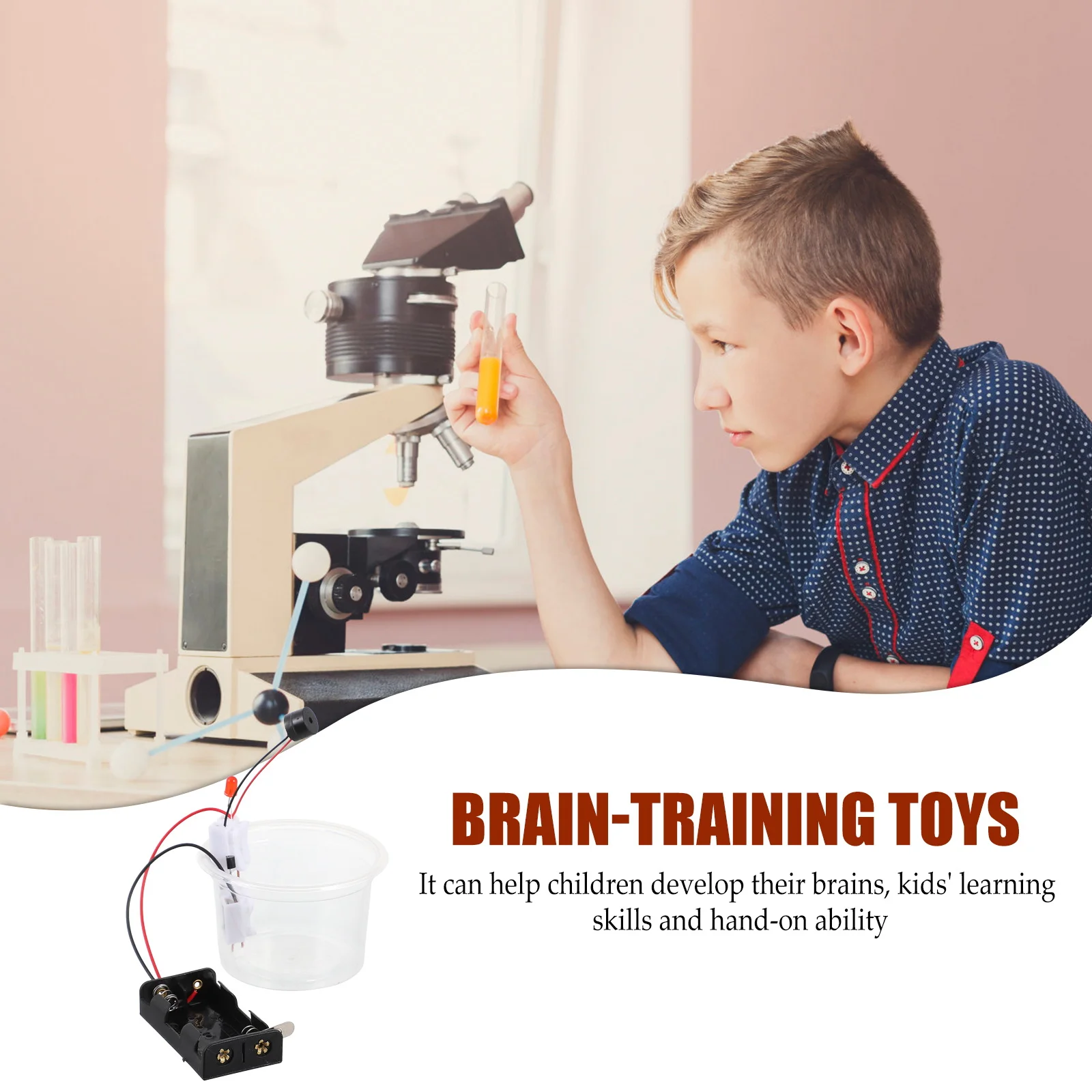 1 セット水位警報教育ステムキット物理科学教材子供 DIY 学習キット水位警報