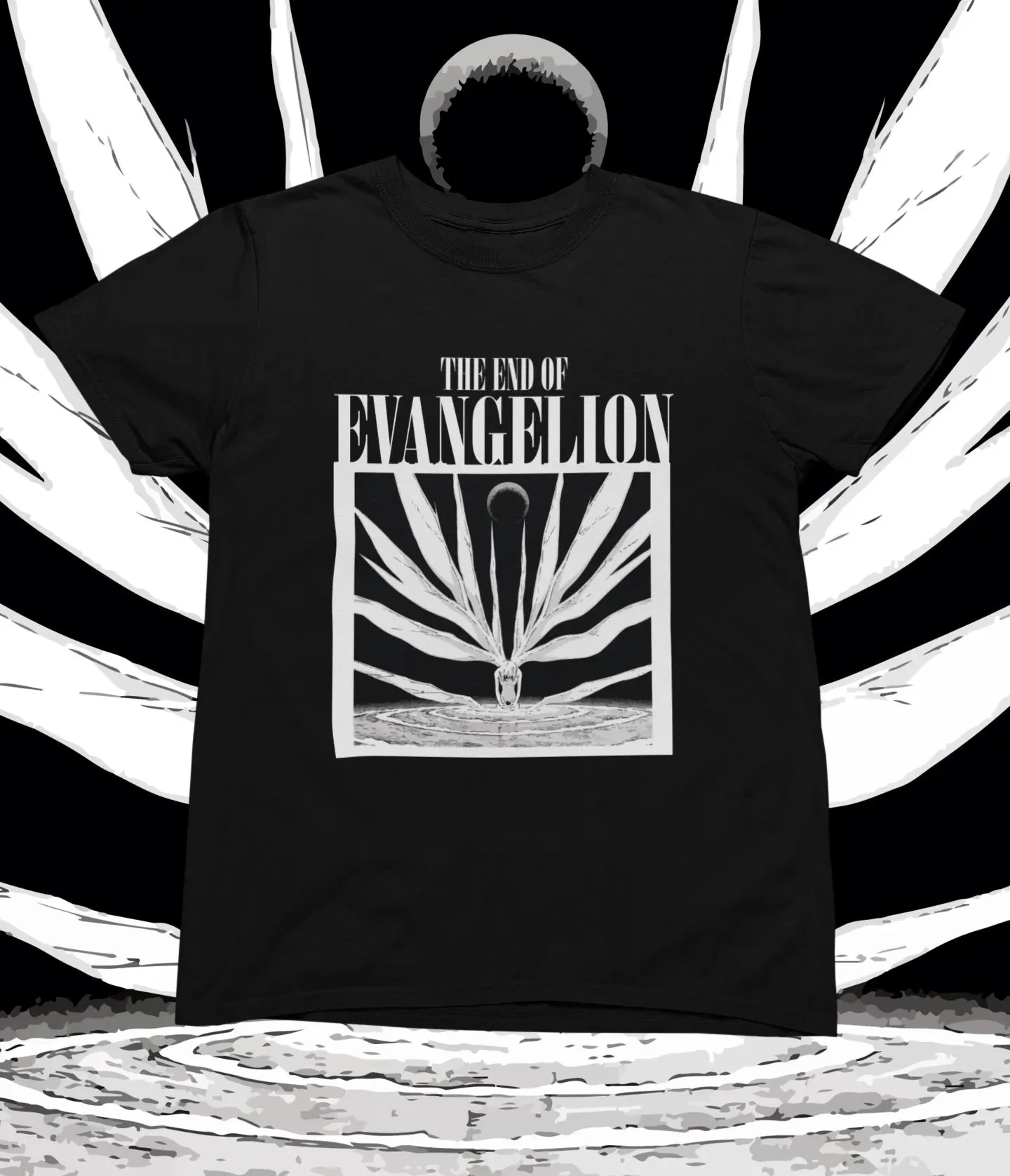 

New Evangelion shirt, End of Eva Eva shirt - stylish casual and comfortable. Unisex pure cotton streetwear for all seasons.