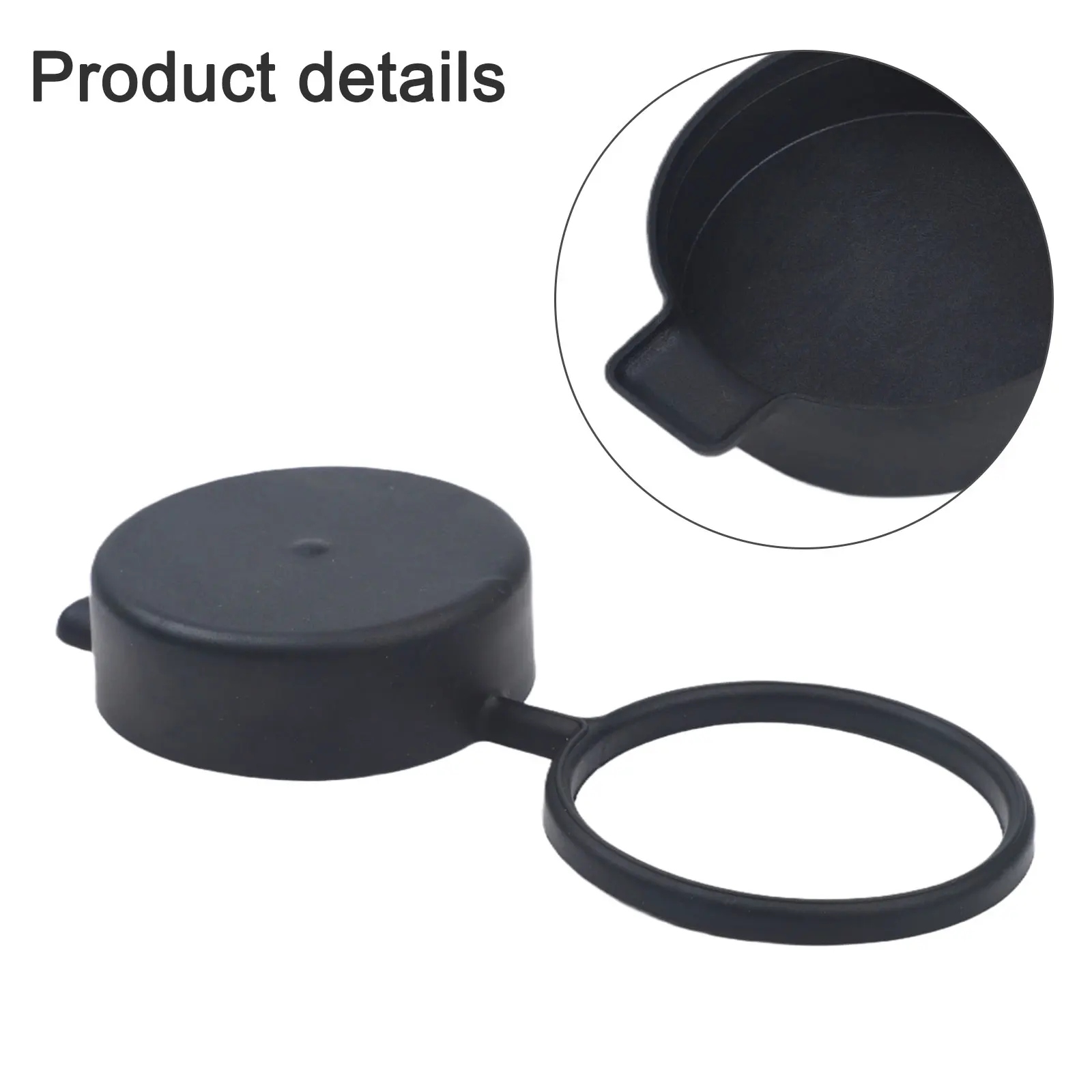 Plastic 2.375 Inch Fuel Tank Cap Cover Protector For Buick Enclave Camaro Colorado Auto Parts