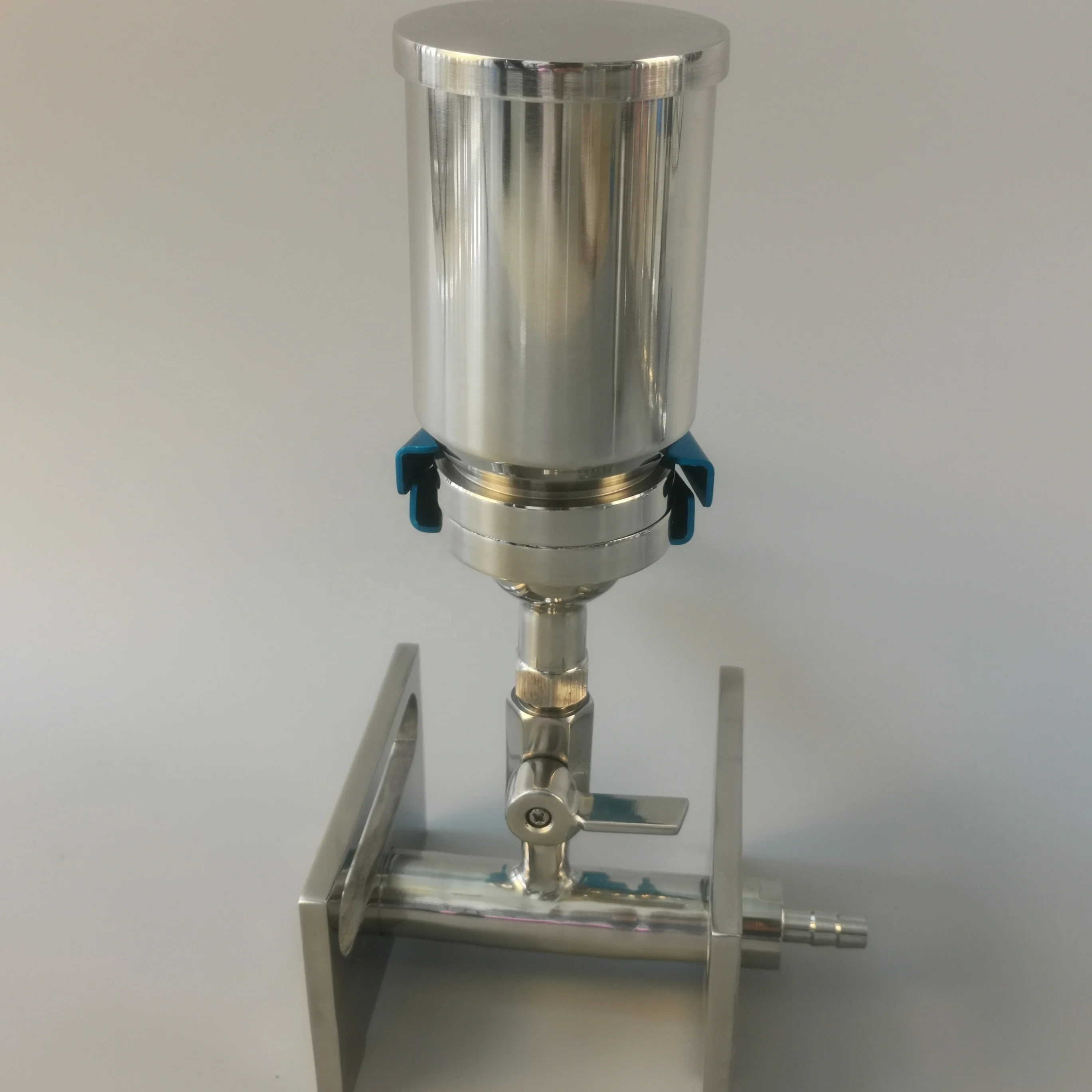 SS316L Microorganism Testing Lab Funnel Single Branch Stainless Steel Manifolds for Vacuum Filtration Laboratory Use