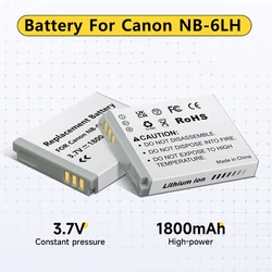 PALO 1-4PCS NB-6L NB6LH Battery 1800mAh NB 6L NB-6LH Camera Battery For Canon PowerShot SX700HS IXUS 310 280HS SX270HS SX530
