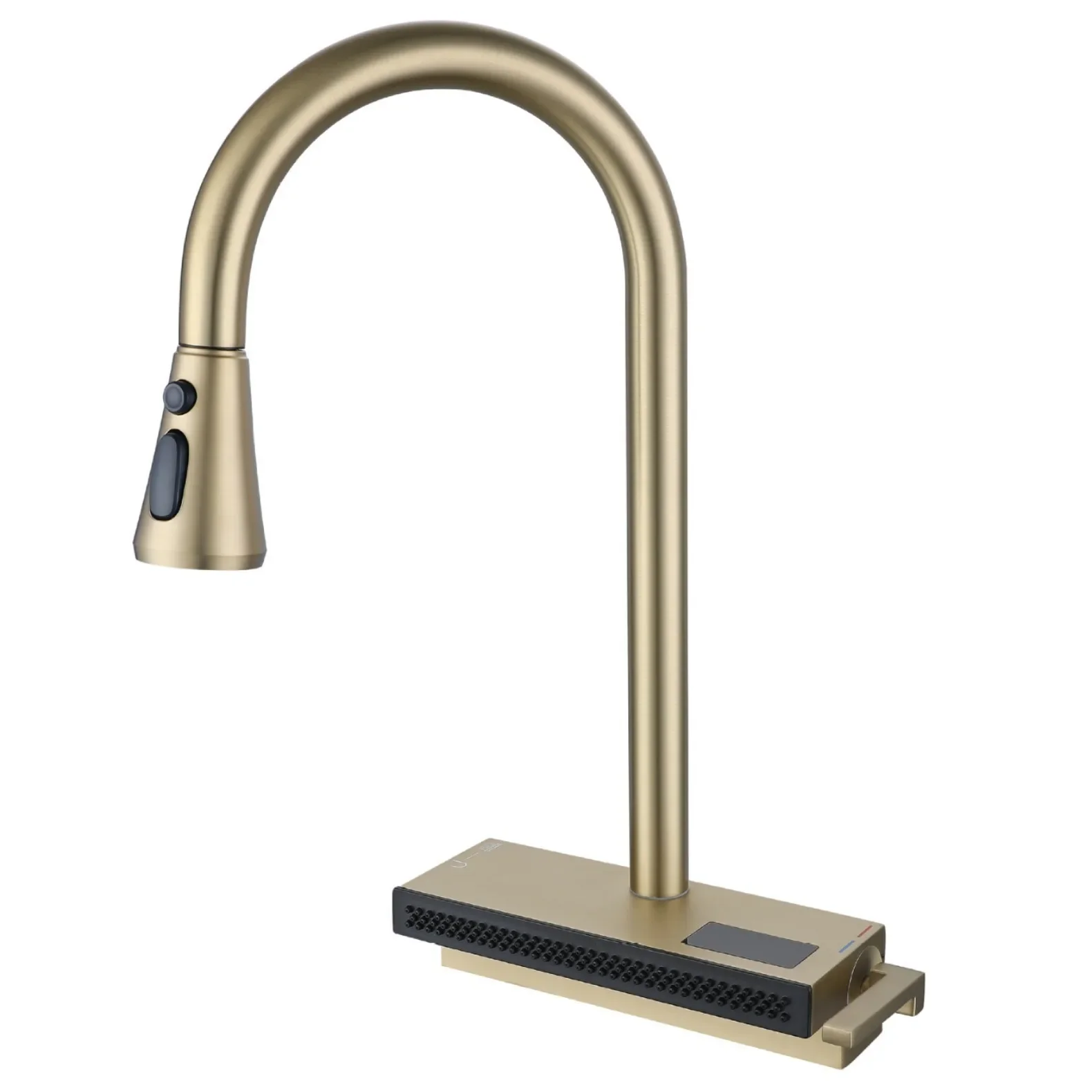 

Household, all-copper rain faucet, hot and cold, pumping, multi-function, waterfall
