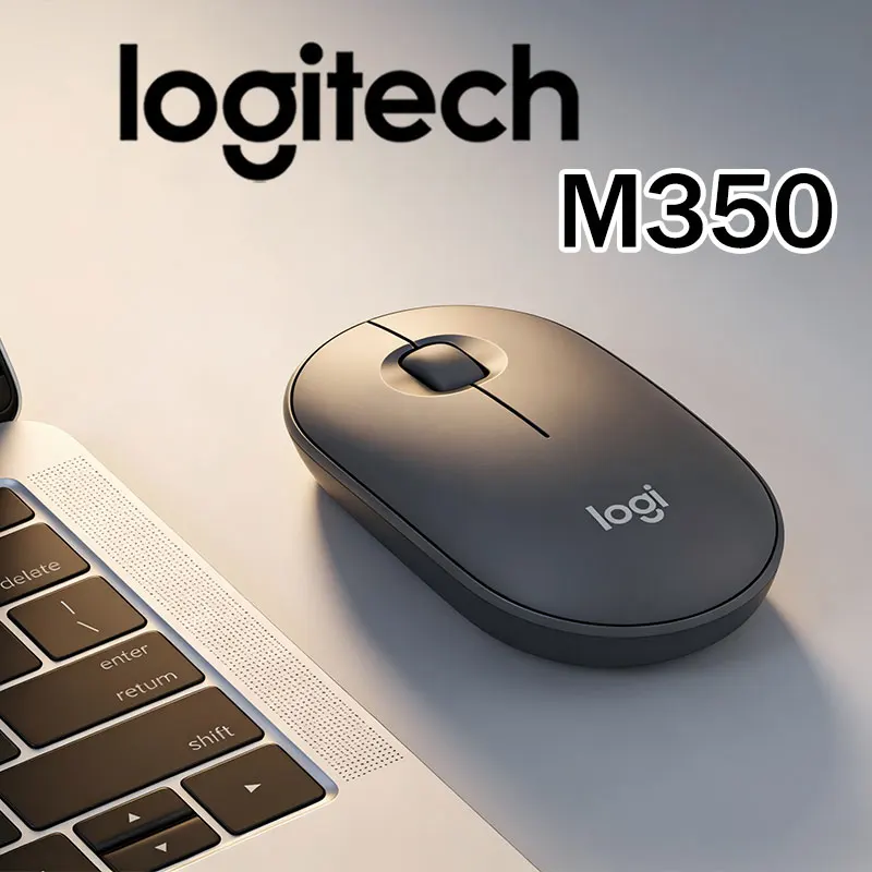 

LogitechM350 Full coverage of student e-sports office scenarios,dual-mode wireless silent mouse,ergonomic lightweight peripheral