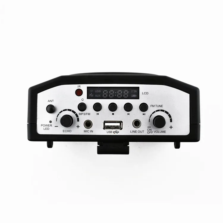 KU-898 Battery Powered Mini Portable Voice Amplifier with for Bluetooth & AUX for Mobile Phone and Outdoor Use