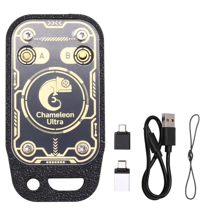 B24B Chameleon Ultra RFID Smart Card Emulator Smart Chip Reader With Reset+Automatic Polling 125K 13.56Mhz IC ID Card Decode
