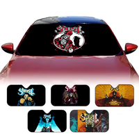 Ghost Band Summer Car Sunshade Front Windshield Sunshade Sunblock Thermal Insulation Sunshade Umbrella Retractable