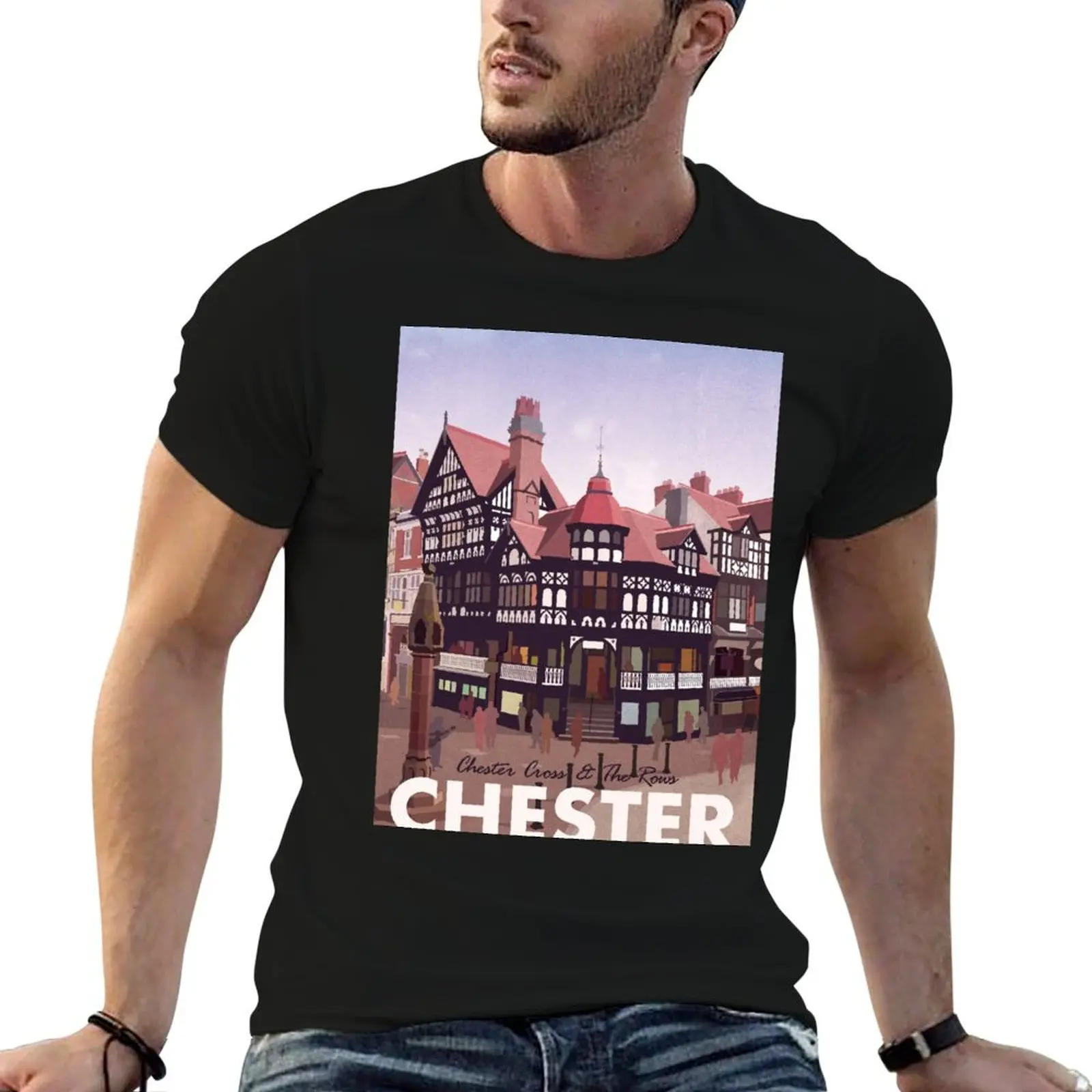 

Chester - The Cross & The Rows T-Shirt cotton t shirt man man t shirts cotton T-Shirt