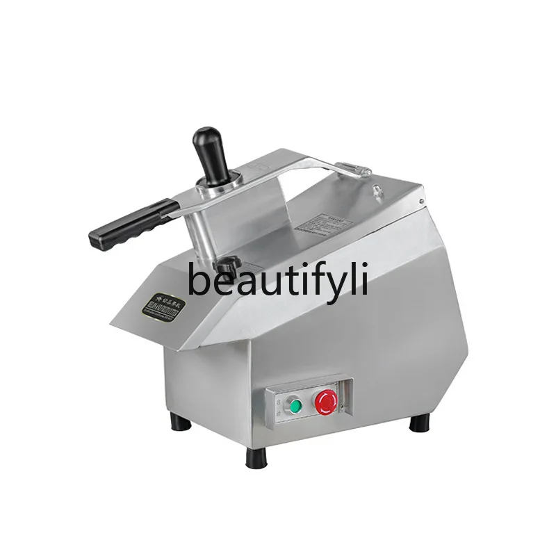 

Automatic Commercial Vegetable Cutter, Multifunctional Potato Slicer and Shredder for Canteens