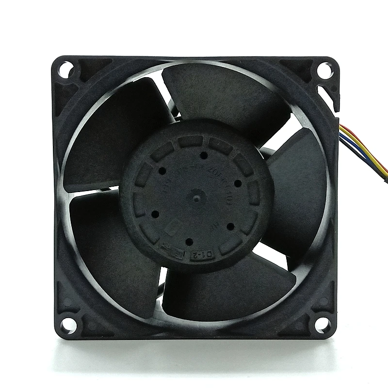 VF80381BX-Q36C-S9H 80X38mm 12V High Speed CFM Dual Ball Bearing Cooling Fan 80mm 8038 18W 4-wire 4-Pin PWM