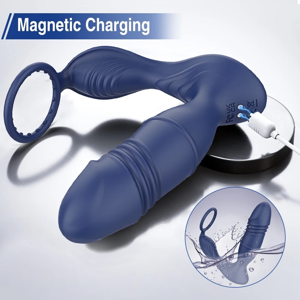 Prostate Massager With App Control And Thrusting Function For Men_voghion.com