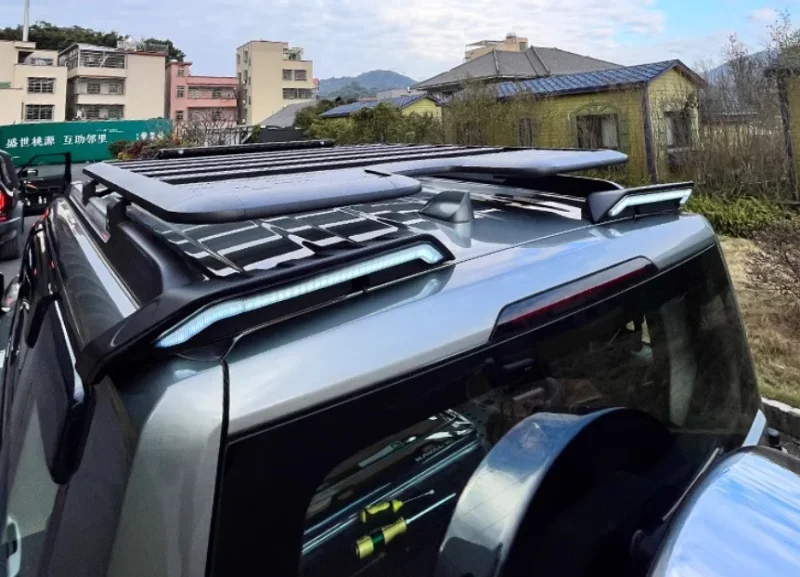 Car Roof Streamer Taillight Fit for Haval Raptor Modification with Lighted Roof Wing Appearance Decoration Off-road Accessories